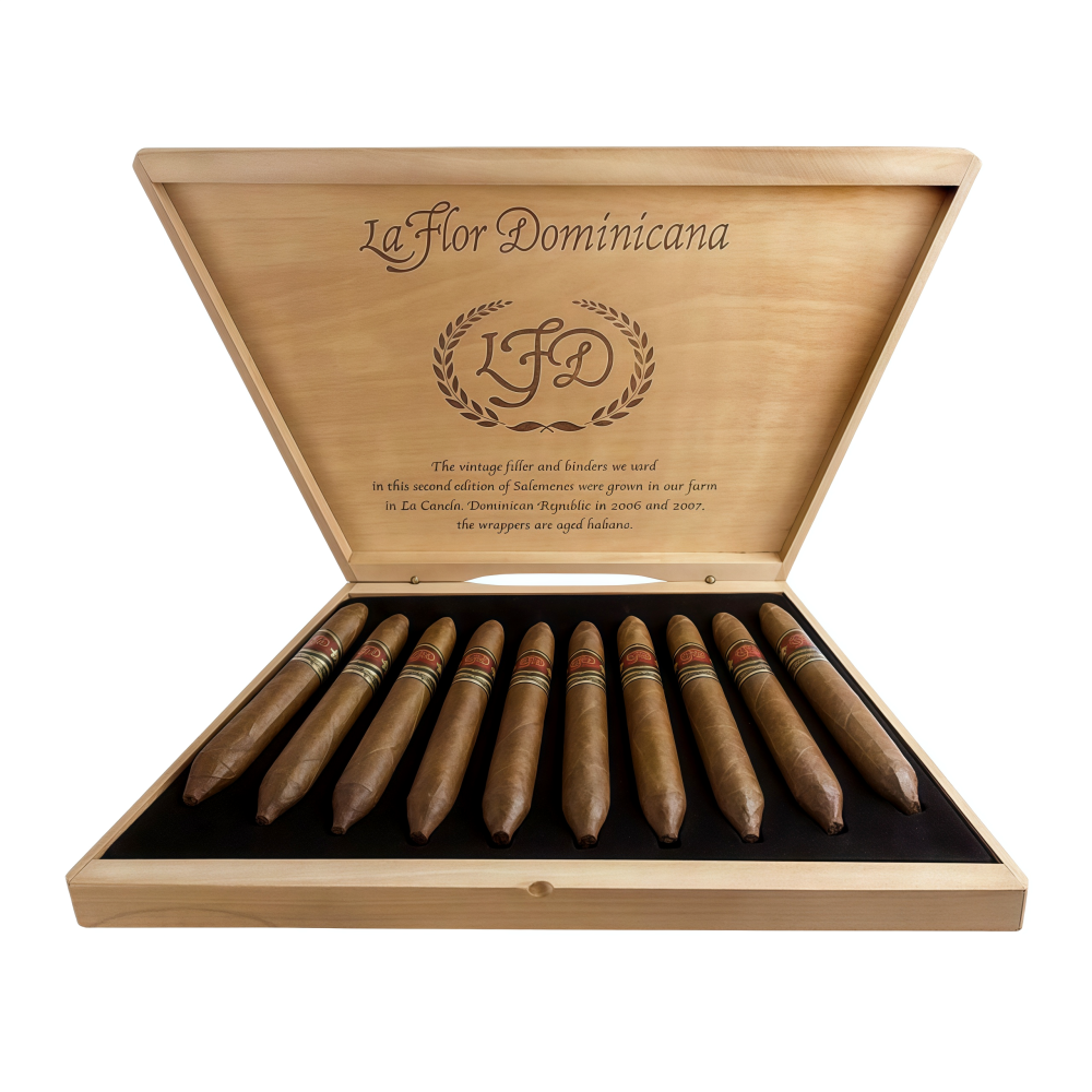 La Flor Dominicana Salomon Natural 10s 多米尼加之花 所罗门 自然 10支/盒