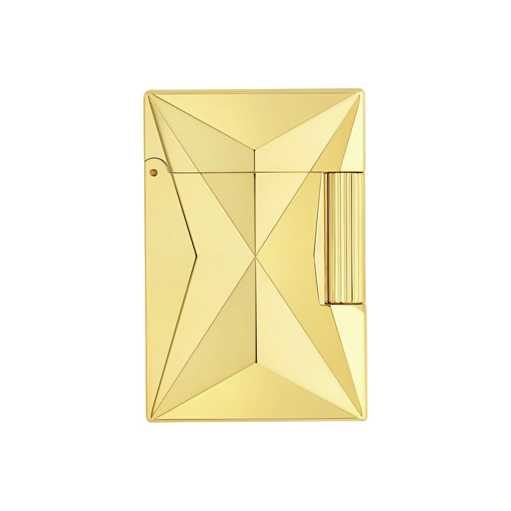 S.T.DUPONT 都彭 LIGNE2 朗声系列 淬火 FIRE X 金色 打火机（C18611）