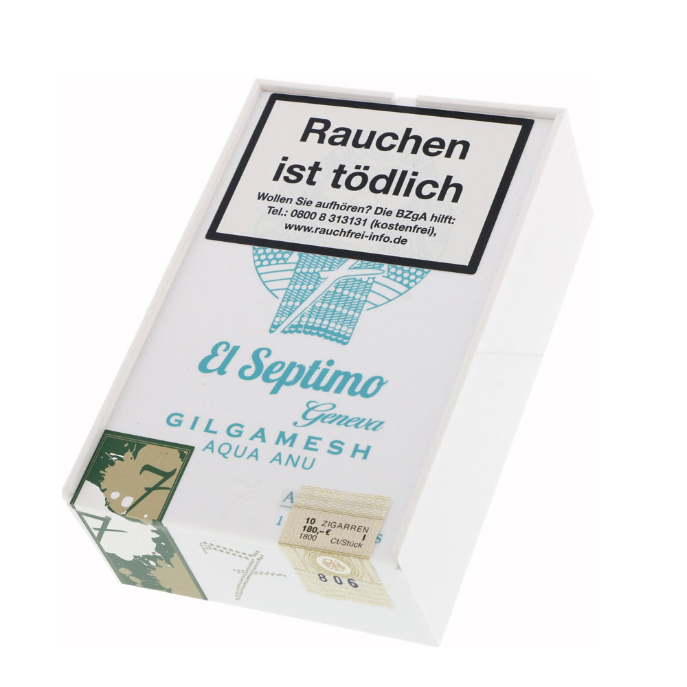 EL SEPTIMO The Gilgamesh Cigar Collection Aqua Anu 10s 七喜 吉尔伽美什雪茄系列 Aqua Anu 托罗 10支/盒