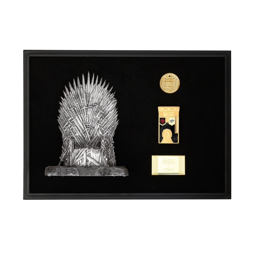 S.T.DUPONT 都彭 LE GRAND DUPONT系列 权利游戏联名 全球限量 显赫版打火机套装 C23087