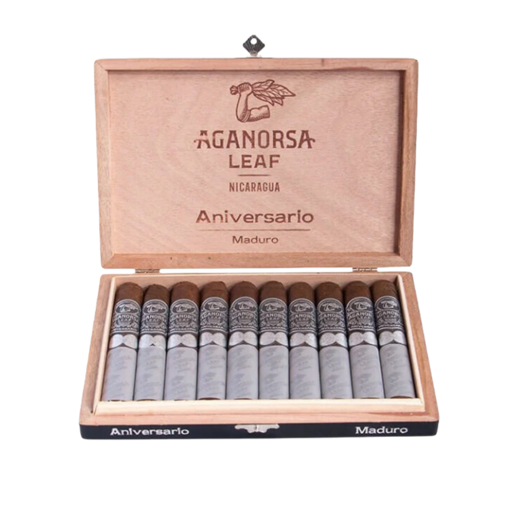 Aganorsa Leaf Aniversario Maduro Gran Robusto BP 10s 紫檀叶 周年纪念 马杜罗 格兰罗布图 10支/盒