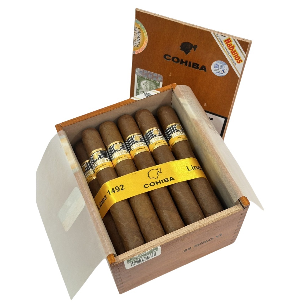 COHIBA SIGLO VI 25s 高希霸 世纪六号 木盒 25支/盒