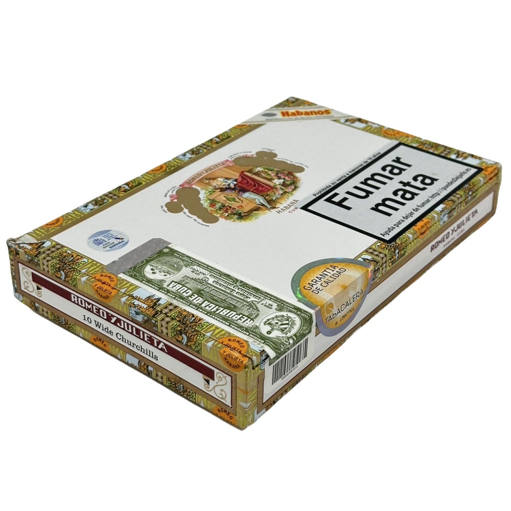 ROMEO Y JULIETA WIDE CHURCHILS 10s 罗密欧与朱丽叶 宽丘吉尔 10支/盒