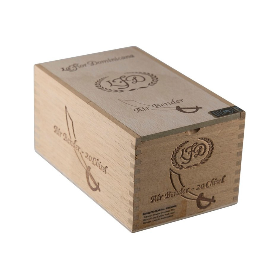 La Flor Dominicana Air Bender Chisel Natural 20s 多米尼加之花 气宗 扁凿 自然 20支/盒