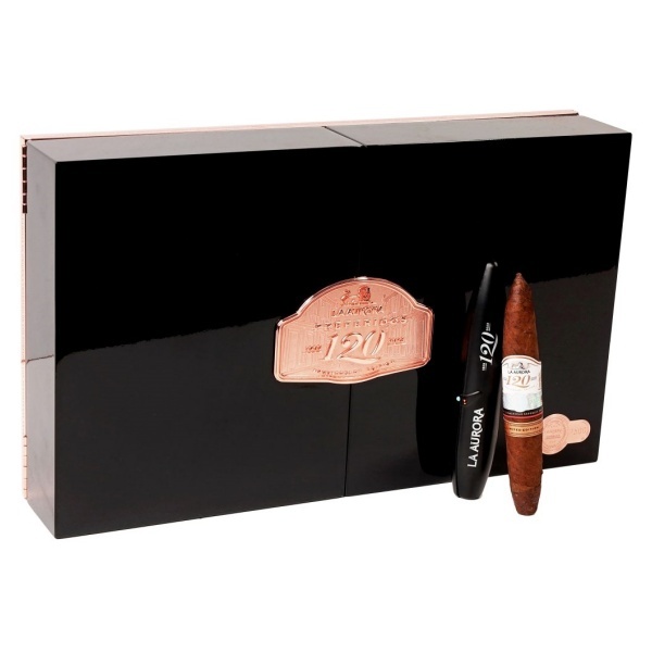 La Aurora 120th Anniversary Limited Edition Preferidos 10s 狮子王 120周年限量 完美双尖鱼雷 10支/盒