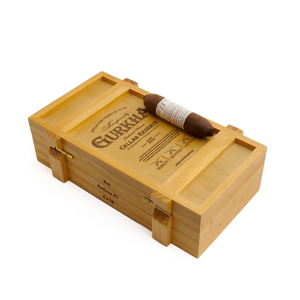 GURKHA CELLAR RESERVE AGED 15 YEARS KOI PERFECTO 20s 廓尔喀 15年窖藏 KOI 完美 20 支/盒
