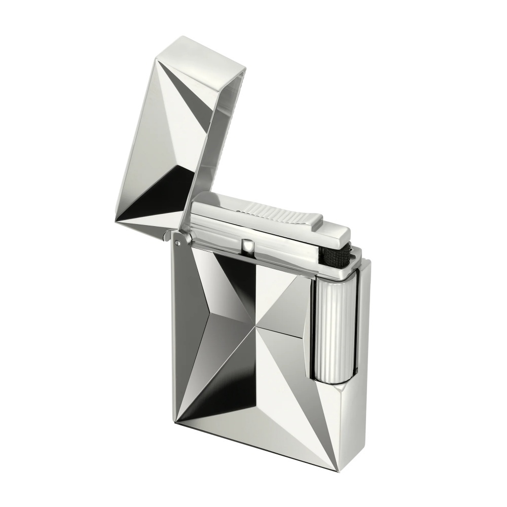 S.T.DUPONT 都彭 LIGNE2 朗声系列 淬火 FIRE X 银色 打火机（C18610）