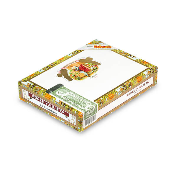 ROMEO Y JULIETA  BELVEDERES 罗密欧与朱丽叶 贝伟达 25支/盒