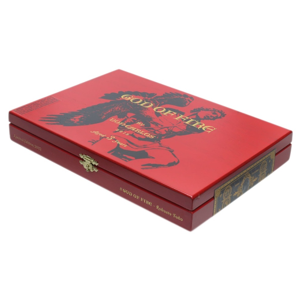 God of Fire by Don Carlos Robusto Tubo 8s 火神 唐卡洛斯 罗布图铝管 8支/盒