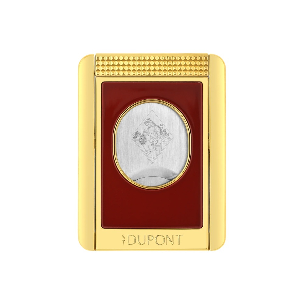S.T.DUPONT 都彭 罗密欧与朱丽叶联名款 可翻转 雪茄支架 钻石菱角  雪茄剪 003550