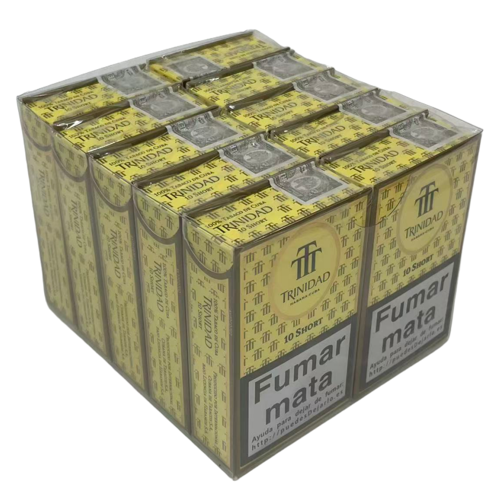 TRINIDAD SHORT 100s 特立尼达 短号 纸盒 100支装