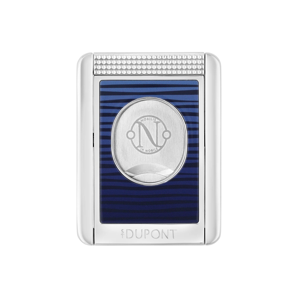 S.T.DUPONT 都彭 海底两万里联名款 可翻转 雪茄支架 钻石菱角 蓝银 雪茄剪 003441