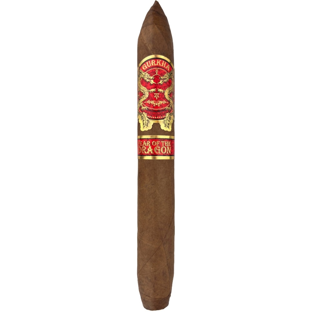 Gurkha Year Of The Dragon Figurado 15s 廓尔喀龙年 双尖鱼雷 15支/盒