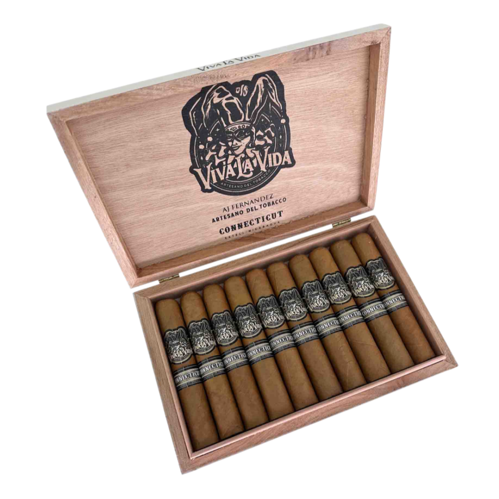 Viva La Vida Connecticut Robusto 10s 生命万岁 康涅狄格州遮荫叶 罗布图 10支/盒