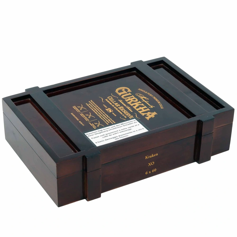 Gurkha Cellar Reserve 18 Year Edicion Especial Kraken 20s 廓尔喀 18年酒藏特别版 北海巨妖 20支/盒
