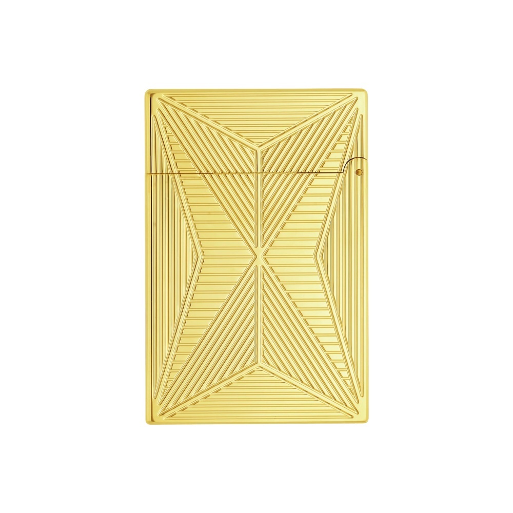 S.T.DUPONT 都彭 LIGNE2 朗声系列 淬火 FIRE X 金色 打火机（C18611）