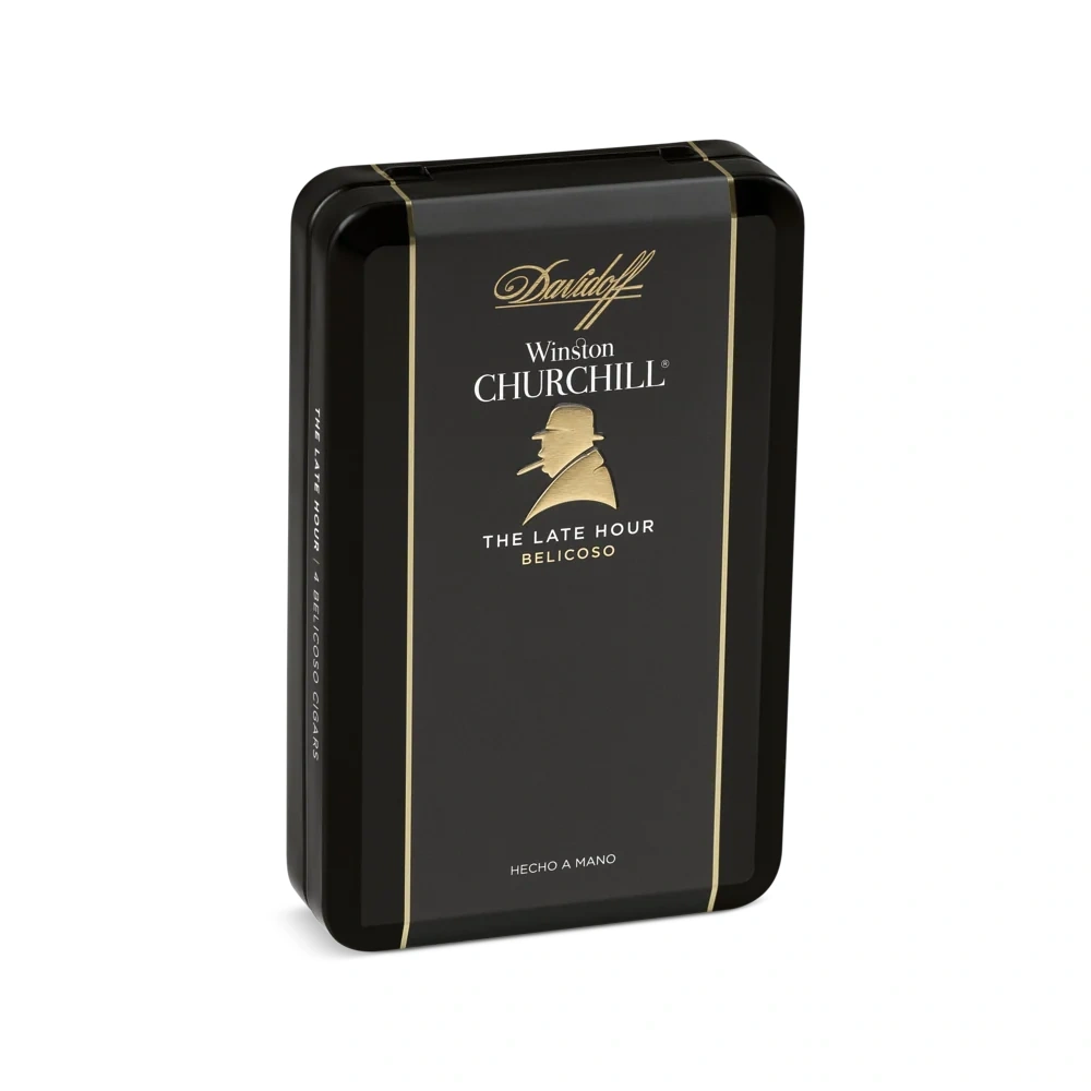 Davidoff Winston Churchill The Late Hour Belicoso 4s 大卫杜夫 温斯顿丘吉尔“至暗时刻” 小鱼雷 4支/盒