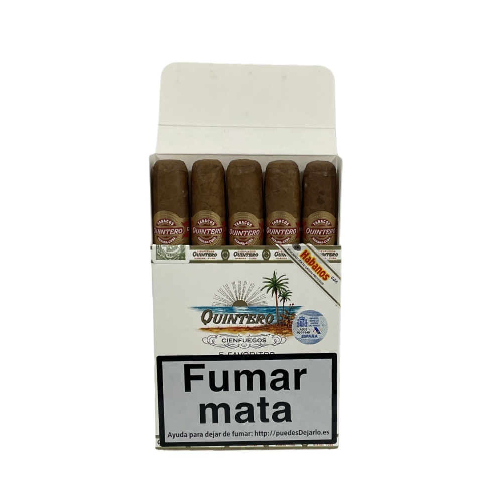 QUINTERO FAVORITOS 25s 金特罗 挚爱纸盒 5支x5盒 25支/盒