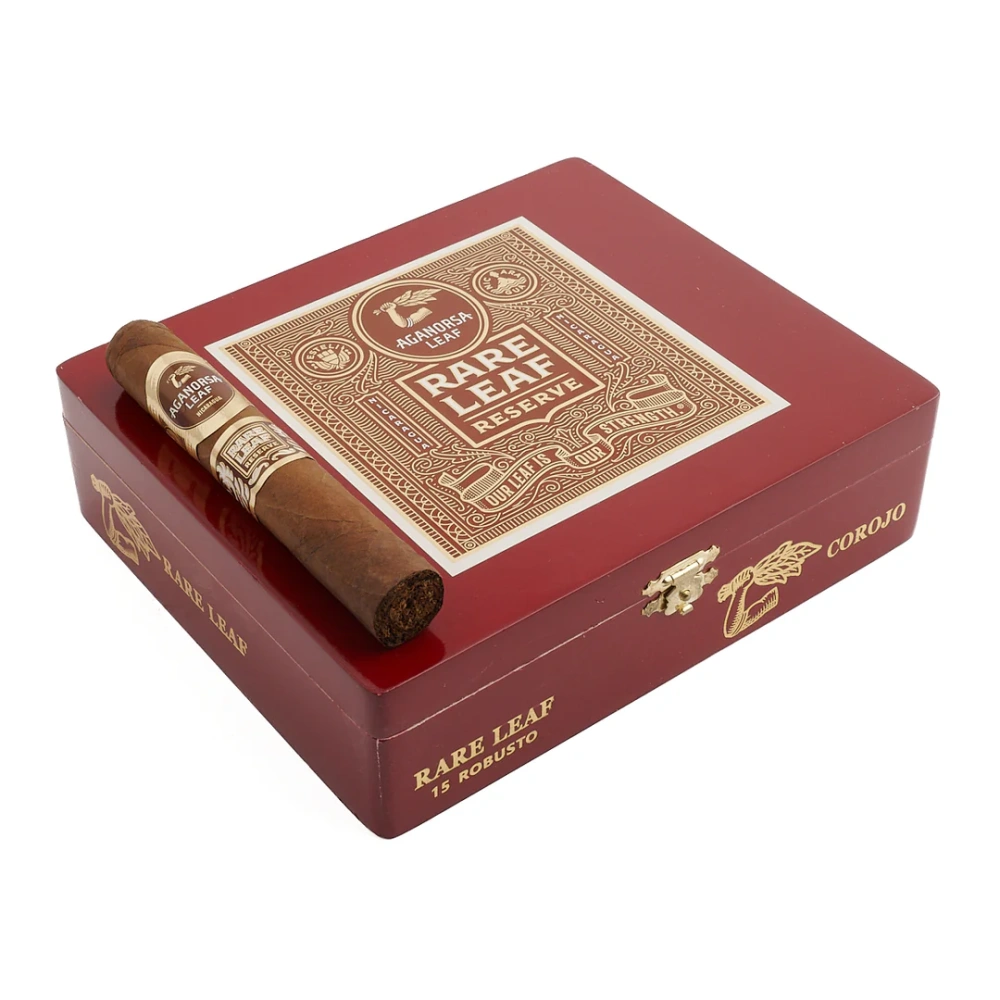 Aganorsa Leaf Rare Leaf Reserve Corojo Robusto 15s 紫檀叶 稀有叶珍藏 罗布图 15支/盒