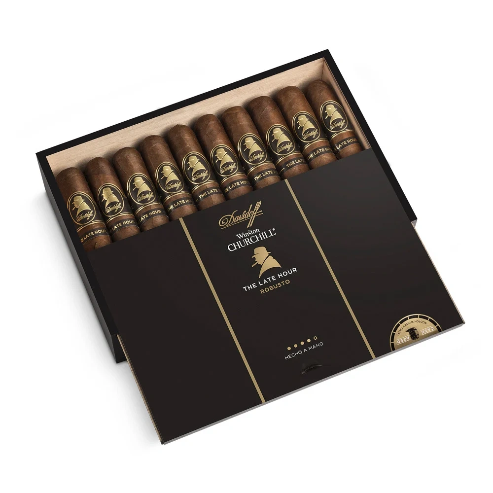 Davidoff Winston Churchill  The Late Hour Robusto 20s 大卫杜夫 温斯顿丘吉尔 至暗时刻 罗布图 20支/盒