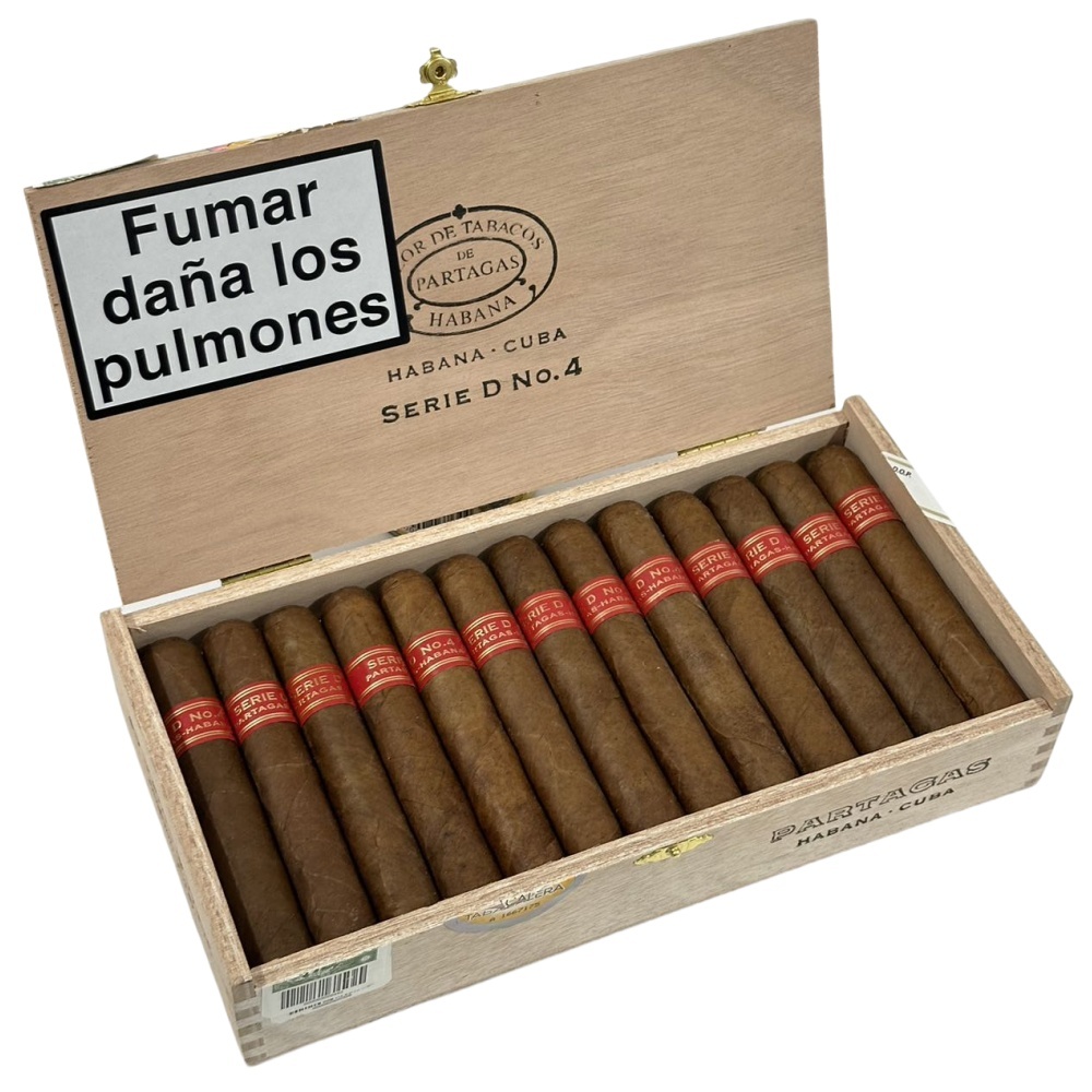 PARTAGAS SERIE D No.4 25s 帕特加斯 D4号 25支/盒