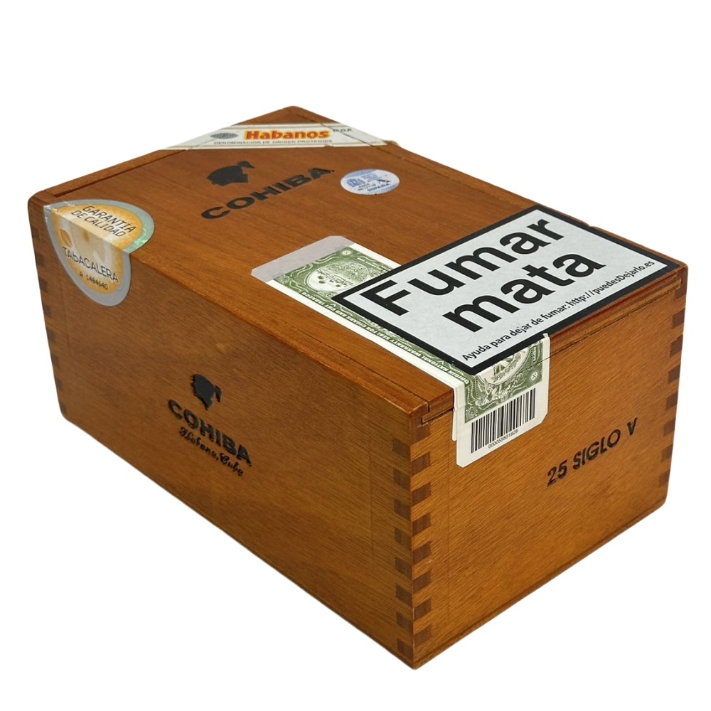 COHIBA SIGLO V 25S 高希霸 世纪五号 木盒 25支/盒