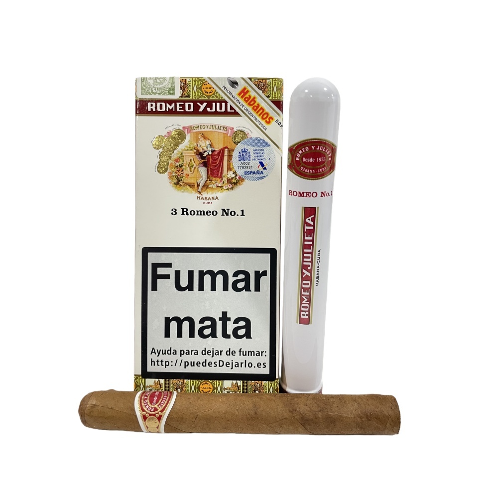 ROMEO Y JULIETA No.1 3s 罗密欧与朱丽叶 一号纸盒铝管 3支/盒