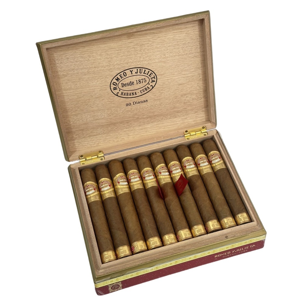 ROMEO Y JULIETA Linea Oro Dianas 20s 罗密欧朱丽叶 金线戴安娜 20支/盒