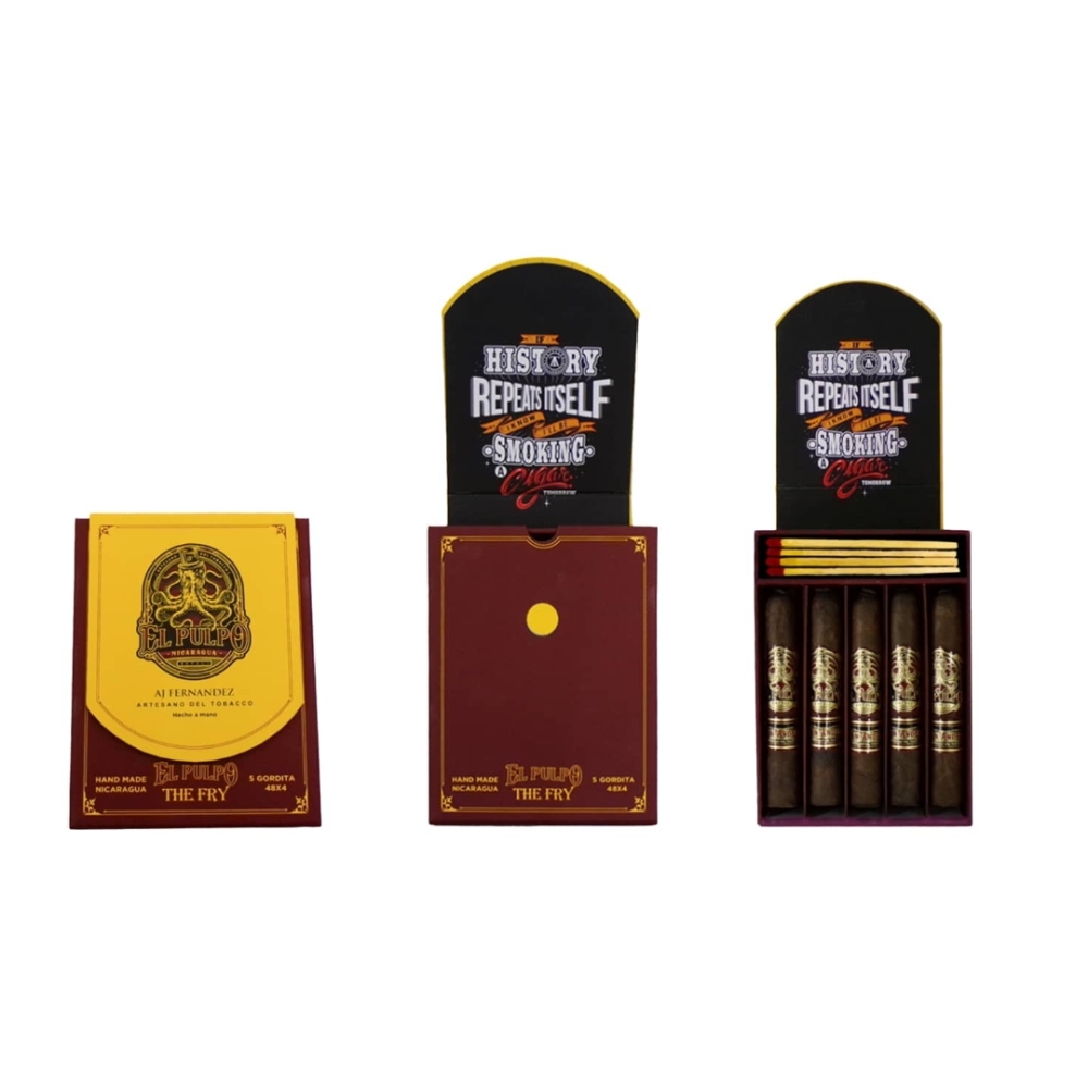 El Pulpo The Fry Gordita 5s  章鱼 幼体 戈迪塔 5支/盒