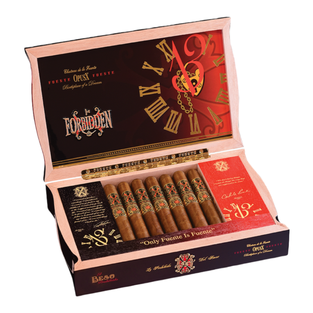 ARTURO FUENTE FFOX FORBIDDEN X EL BESO PROHIBIDO 20s 阿图罗 富恩特 巨著系列 禁止13 禁忌之吻 20支/盒