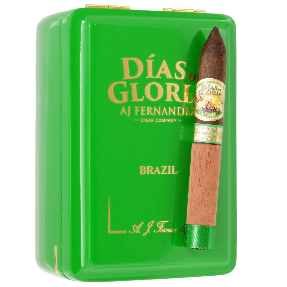 AJ Fernandez Dias de Gloria Brazil Figurado 20s AJ 费尔南德斯 光辉岁月  巴西 双尖鱼雷 20支/盒