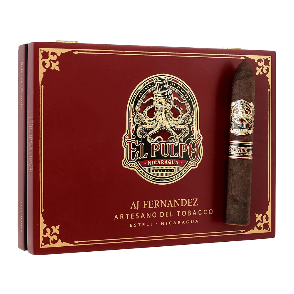 EL Pulpo Belicoso Grande 10s 章鱼 大鱼雷 10支/盒