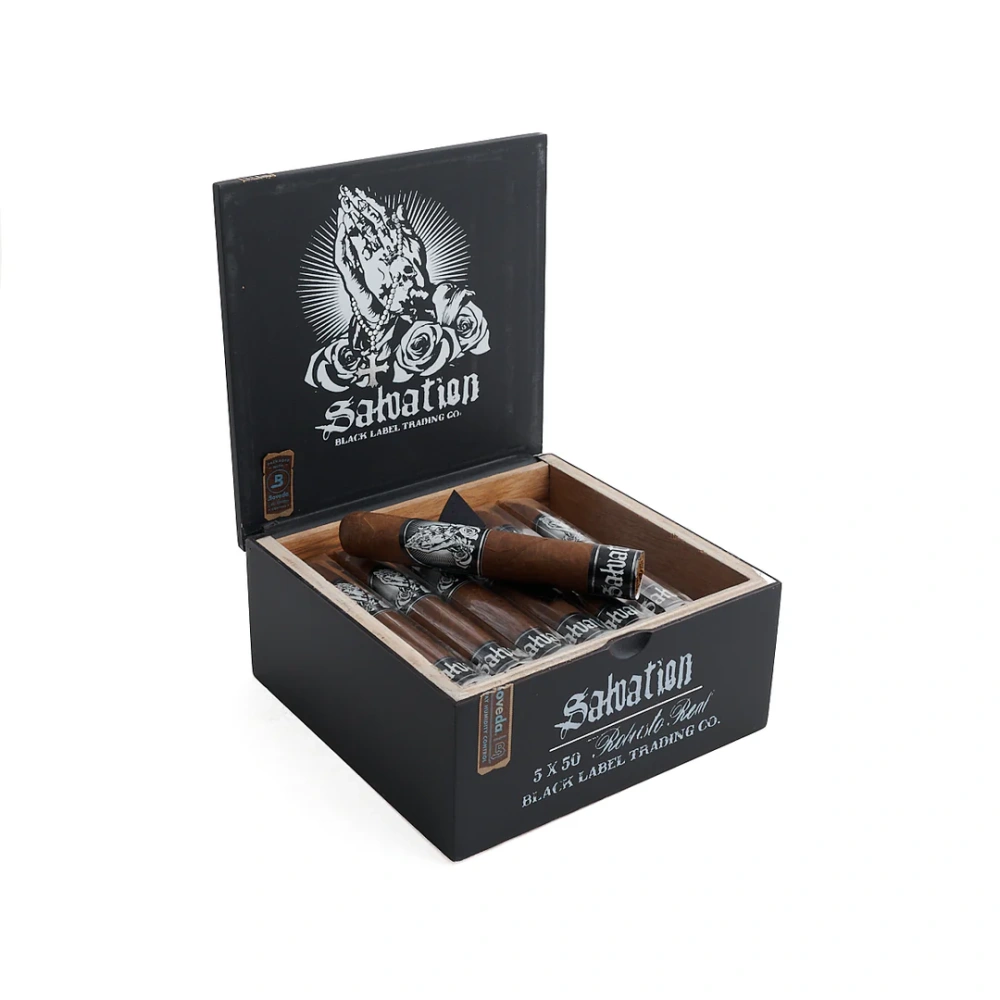 Black Label Trading Salvation Real Robusto 20s 黑标贸易 救赎 真实 罗布图 20支/盒
