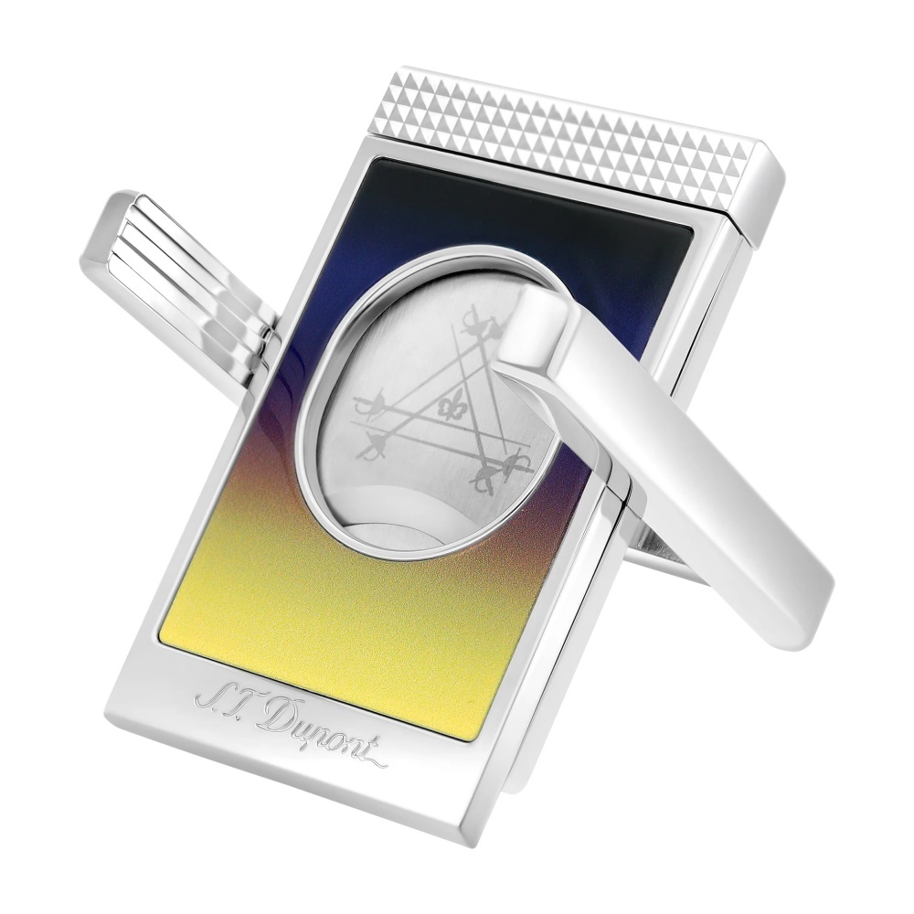 S.T.DUPONT 都彭 蒙特联名款 可翻转 雪茄支架 钻石菱角 暗夜之光 雪茄剪 003435