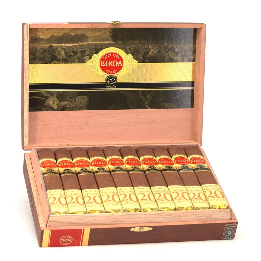 C.L.E Eiroa The First 20 Years Colorado Robusto Prensado 20s 埃罗拉 前二十年系列 科罗拉多州 盒压型罗布图 20支/盒