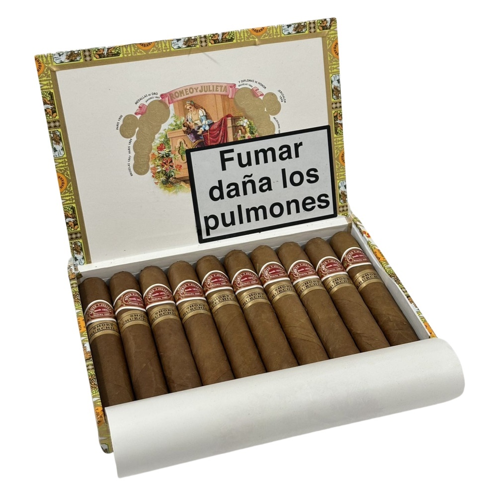 ROMEO Y JULIETA SHORT CHURCHILL 10s 罗密欧与朱丽叶 短丘吉尔 10支/盒