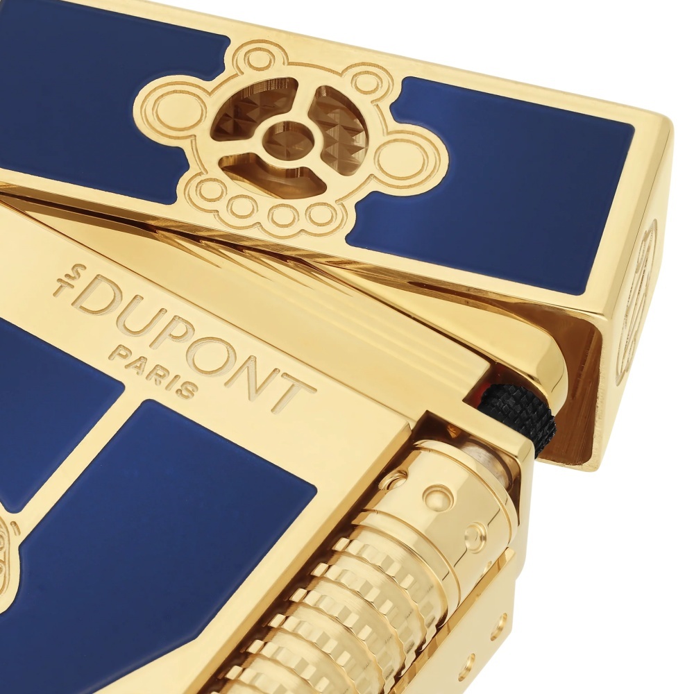 S.T.DUPONT 都彭 LE GRAND DUPONT系列 海底两万里联名款 蓝色海湾暖流 显赫版打火机套装 C23050