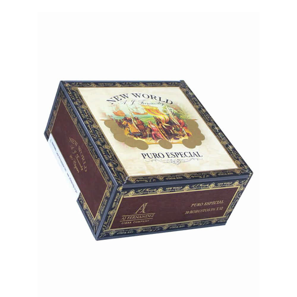 AJ FERNANDEZ NEW WORLD PURO ESPECIAL ROBUSTOS 20s 费尔南德斯 新世界普罗特级罗伯图 20支/盒