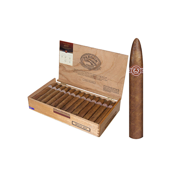 Padron Natural 6000 Torpedo 26s 帕德龙 自然 6000 鱼雷 26支/盒