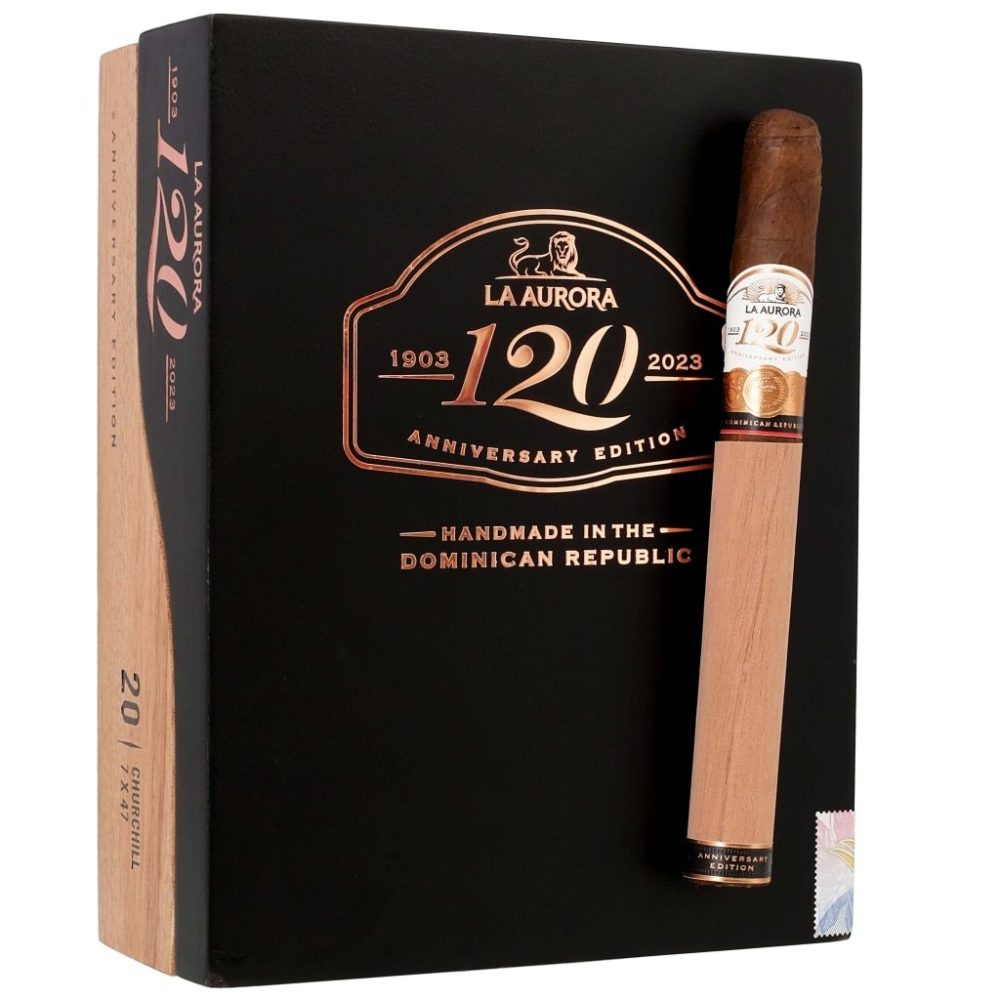La Aurora 120th Anniversary Limited Edition Churchill 20s 狮子王 120周年限量 丘吉尔 20支/盒