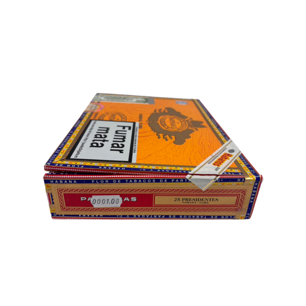 PARTAGAS presidentes 25s  帕特加斯 总统 25支/盒 破损样盒 编号 （108）