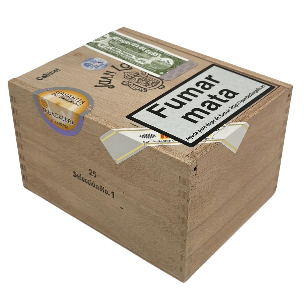 JUAN LOPEZ  SELECCION NO.1 25s 胡安佩洛斯  胡安特选1号 25支/盒