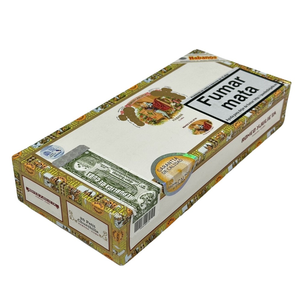 ROMEO Y JULIETA PETIT CHURCHILLS 25s 罗密欧与朱丽叶 小丘吉尔 25支/盒
