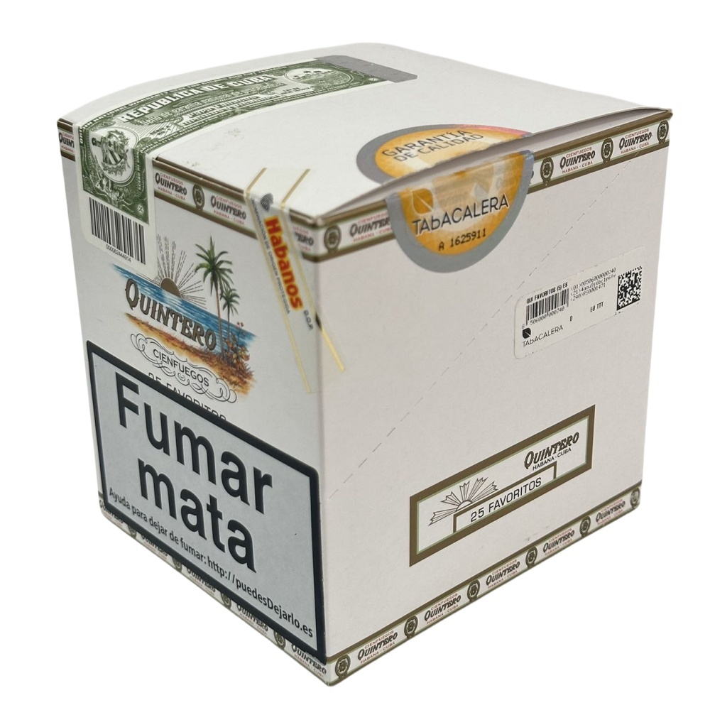QUINTERO FAVORITOS 25s 金特罗 挚爱纸盒 5支x5盒 25支/盒