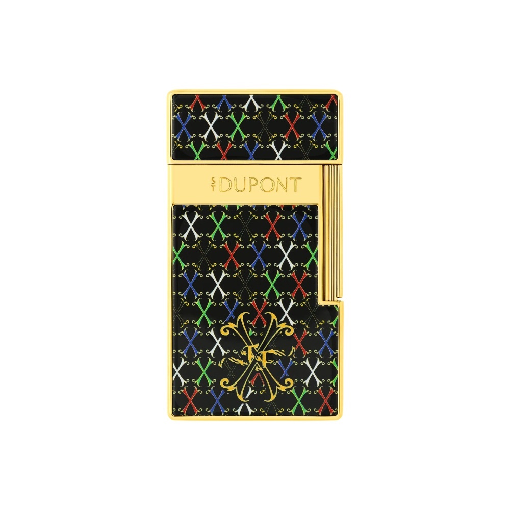 S.T.DUPONT 都彭 BIGGY系列 富恩特联名 巨能蓝焰 防风 打火机 025060