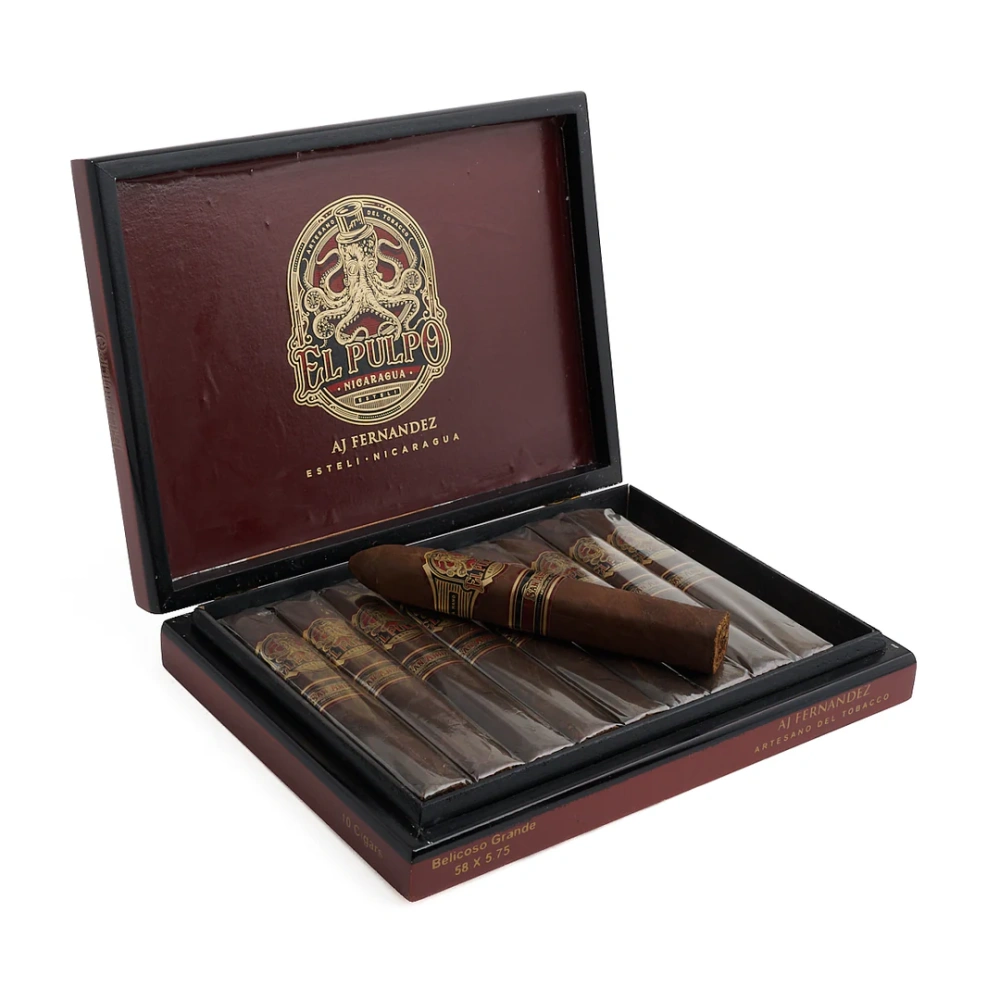 EL Pulpo Belicoso Grande 10s 章鱼 大鱼雷 10支/盒