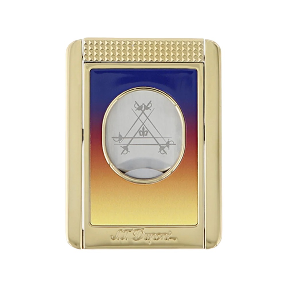 S.T.DUPONT 都彭 蒙特联名款 可翻转 雪茄支架 钻石菱角 晨曦之光 雪茄剪 003434