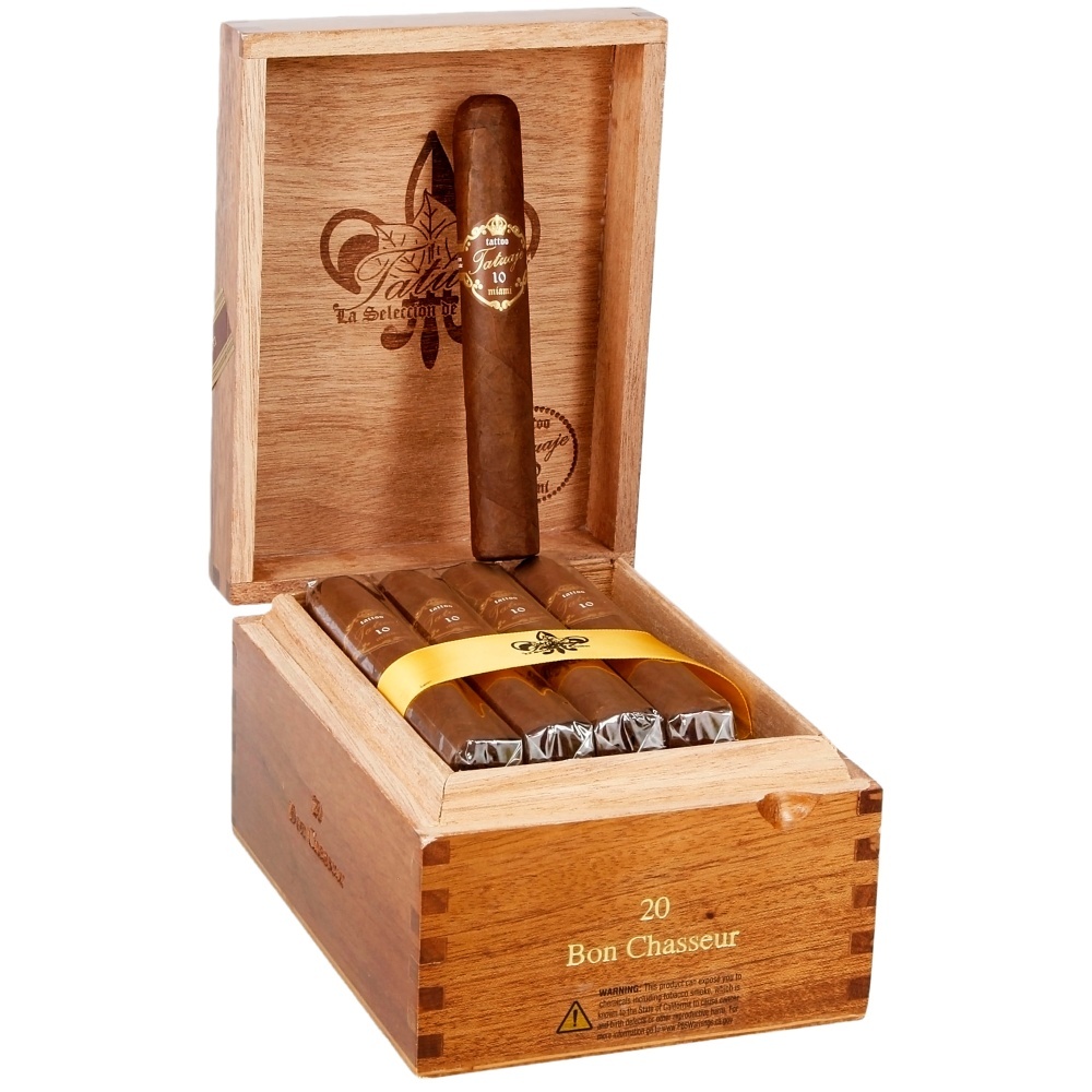 Tatuaje 10th Anniversary Bon Chasseur Robusto 20s 塔图 10周年 好猎人 罗布图 20支/盒