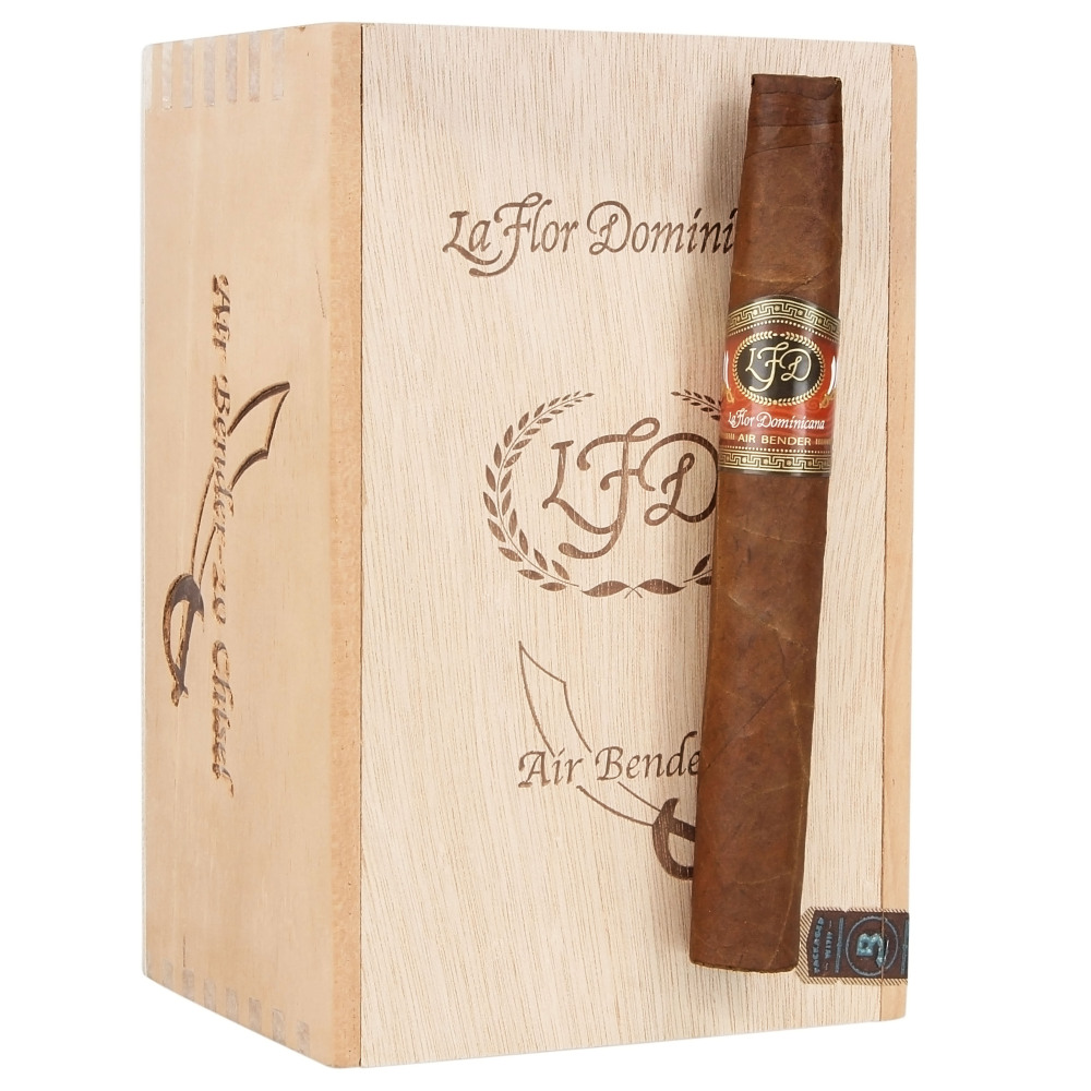 La Flor Dominicana Air Bender Chisel Natural 20s 多米尼加之花 气宗 扁凿 自然 20支/盒