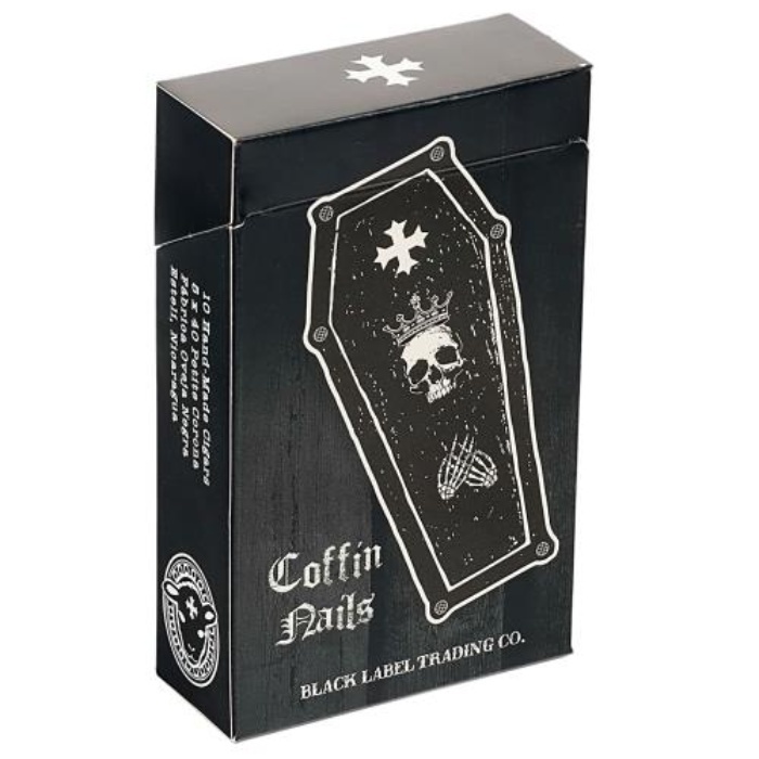 Black Label Trading Coffin Nails 50s 黑标贸易 棺材钉 10支x5盒 50支/盒